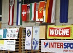 Handball, Europacup, SG witasek Kaernten vs. WHC Biseri Pljevlja, im Bild ein Feature mit Fahnen. pressefotos, sportfoto, sportfotos, krnten, kaernten, pressefoto, oskar, hher, wolfgang, jannach, sport, wirtschaft, kultur, politik, innenpolitik, auenpolitik, lokal, chronik, fotos, fotografie, fotographie, canon, eos, 1d, mark IV, mark 4, fotopool, powerpixx, hherfoto, hoeherfoto, klagenfurt, villach, wolfsberg, spittal, feldkirchen, vlkermarkt, voelkermarkt, lienz, osttirol, hermagor, archiv, fotoarchiv, photo, photoarchiv, kleine, zeitung, kleinzeitung, ktz, krntner tages zeitung, krntner woche, krntner, woche, kronen zeitung, krone, kronen, zeitung, sportfotographie, sportfotografie, kurier, krntner monat, monatsmagazin, tageszeitung, wochenzeitung, gratiszeitung, fuball, fussball, eishockey, icehockey, tennis, basketball, handball, volleyball, beachvolleyball, schi, ski, ski alpin, ski nordisch, schi nordisch, nordisch, langlaufen, schispringen, skispringen, biathlon