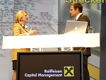 Raiffeisen Capital Management. Kunden-Roadshow Kaernten zum Thema Kapitalmaerkte: Wirklichkeit und Zukunft. Bild zeigt v.l. Dr. Karin Kneissl (Nahost- und Oelexpertin) und Wirtschaftsjournalist Florian Fischer-Fabian (Bayerischer Rundfunk). pressefotos, sportfoto, sportfotos, krnten, kaernten, pressefoto, oskar, hher, wolfgang, jannach, sport, wirtschaft, kultur, politik, innenpolitik, auenpolitik, lokal, chronik, fotos, fotografie, fotographie, canon, eos, 1d, mark IV, mark 4, fotopool, powerpixx, hherfoto, hoeherfoto, klagenfurt, villach, wolfsberg, spittal, feldkirchen, vlkermarkt, voelkermarkt, lienz, osttirol, hermagor, archiv, fotoarchiv, photo, photoarchiv, kleine, zeitung, kleinzeitung, ktz, krntner tages zeitung, krntner woche, krntner, woche, kronen zeitung, krone, kronen, zeitung, sportfotographie, sportfotografie, kurier, krntner monat, monatsmagazin, tageszeitung, wochenzeitung, gratiszeitung, fuball, fussball, eishockey, icehockey, tennis, basketball, handball, volleyball, beachvolleyball, schi, ski, ski alpin, ski nordisch, schi nordisch, nordisch, langlaufen, schispringen, skispringen, biathlon