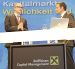 Raiffeisen Capital Management. Kunden-Roadshow Kaernten zum Thema Kapitalmaerkte: Wirklichkeit und Zukunft. Bild zeigt v.l. Bereichsleiter Mag. Georg Wildner (Raiffeisen Capital Management) und Wirtschaftsjournalist Florian Fischer-Fabian (Bayerischer Rundfunk). pressefotos, sportfoto, sportfotos, krnten, kaernten, pressefoto, oskar, hher, wolfgang, jannach, sport, wirtschaft, kultur, politik, innenpolitik, auenpolitik, lokal, chronik, fotos, fotografie, fotographie, canon, eos, 1d, mark IV, mark 4, fotopool, powerpixx, hherfoto, hoeherfoto, klagenfurt, villach, wolfsberg, spittal, feldkirchen, vlkermarkt, voelkermarkt, lienz, osttirol, hermagor, archiv, fotoarchiv, photo, photoarchiv, kleine, zeitung, kleinzeitung, ktz, krntner tages zeitung, krntner woche, krntner, woche, kronen zeitung, krone, kronen, zeitung, sportfotographie, sportfotografie, kurier, krntner monat, monatsmagazin, tageszeitung, wochenzeitung, gratiszeitung, fuball, fussball, eishockey, icehockey, tennis, basketball, handball, volleyball, beachvolleyball, schi, ski, ski alpin, ski nordisch, schi nordisch, nordisch, langlaufen, schispringen, skispringen, biathlon