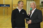 Handball, WHA, SG Witasek Krnten vs UHC Goldmann Druck Tulln. Bild zeigt Manager Gunter Motz (SG Witasek) und Sportdirektor Reinhard Tellian. pressefotos, sportfoto, sportfotos, krnten, kaernten, pressefoto, oskar, hher, wolfgang, jannach, sport, wirtschaft, kultur, politik, innenpolitik, auenpolitik, lokal, chronik, fotos, fotografie, fotographie, canon, eos, 1d, mark IV, mark 4, fotopool, powerpixx, hherfoto, hoeherfoto, klagenfurt, villach, wolfsberg, spittal, feldkirchen, vlkermarkt, voelkermarkt, lienz, osttirol, hermagor, archiv, fotoarchiv, photo, photoarchiv, kleine, zeitung, kleinzeitung, ktz, krntner tages zeitung, krntner woche, krntner, woche, kronen zeitung, krone, kronen, zeitung, sportfotographie, sportfotografie, kurier, krntner monat, monatsmagazin, tageszeitung, wochenzeitung, gratiszeitung, fuball, fussball, eishockey, icehockey, tennis, basketball, handball, volleyball, beachvolleyball, schi, ski, ski alpin, ski nordisch, schi nordisch, nordisch, langlaufen, schispringen, skispringen, biathlon