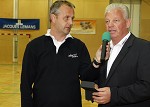 Handball, WHA, SG Witasek Krnten vs UHC Goldmann Druck Tulln. Bild zeigt Manager Gunter Motz (SG Witasek) und Sportdirektor Reinhard Tellian. pressefotos, sportfoto, sportfotos, krnten, kaernten, pressefoto, oskar, hher, wolfgang, jannach, sport, wirtschaft, kultur, politik, innenpolitik, auenpolitik, lokal, chronik, fotos, fotografie, fotographie, canon, eos, 1d, mark IV, mark 4, fotopool, powerpixx, hherfoto, hoeherfoto, klagenfurt, villach, wolfsberg, spittal, feldkirchen, vlkermarkt, voelkermarkt, lienz, osttirol, hermagor, archiv, fotoarchiv, photo, photoarchiv, kleine, zeitung, kleinzeitung, ktz, krntner tages zeitung, krntner woche, krntner, woche, kronen zeitung, krone, kronen, zeitung, sportfotographie, sportfotografie, kurier, krntner monat, monatsmagazin, tageszeitung, wochenzeitung, gratiszeitung, fuball, fussball, eishockey, icehockey, tennis, basketball, handball, volleyball, beachvolleyball, schi, ski, ski alpin, ski nordisch, schi nordisch, nordisch, langlaufen, schispringen, skispringen, biathlon