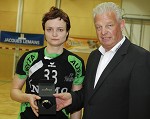 Handball, WHA, SG Witasek Krnten vs UHC Goldmann Druck Tulln. Bild zeigt Katja Cerenjak (SG Witasek) und Sportdirektor Reinhard Tellian. pressefotos, sportfoto, sportfotos, krnten, kaernten, pressefoto, oskar, hher, wolfgang, jannach, sport, wirtschaft, kultur, politik, innenpolitik, auenpolitik, lokal, chronik, fotos, fotografie, fotographie, canon, eos, 1d, mark IV, mark 4, fotopool, powerpixx, hherfoto, hoeherfoto, klagenfurt, villach, wolfsberg, spittal, feldkirchen, vlkermarkt, voelkermarkt, lienz, osttirol, hermagor, archiv, fotoarchiv, photo, photoarchiv, kleine, zeitung, kleinzeitung, ktz, krntner tages zeitung, krntner woche, krntner, woche, kronen zeitung, krone, kronen, zeitung, sportfotographie, sportfotografie, kurier, krntner monat, monatsmagazin, tageszeitung, wochenzeitung, gratiszeitung, fuball, fussball, eishockey, icehockey, tennis, basketball, handball, volleyball, beachvolleyball, schi, ski, ski alpin, ski nordisch, schi nordisch, nordisch, langlaufen, schispringen, skispringen, biathlon