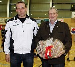 Handball, WHA, SG Witasek Krnten vs UHC Goldmann Druck Tulln. Bild zeigt Trainer Tomaz Cater (SG Witasek) und Praesident Peter Witasek (SG Witasek) pressefotos, sportfoto, sportfotos, krnten, kaernten, pressefoto, oskar, hher, wolfgang, jannach, sport, wirtschaft, kultur, politik, innenpolitik, auenpolitik, lokal, chronik, fotos, fotografie, fotographie, canon, eos, 1d, mark IV, mark 4, fotopool, powerpixx, hherfoto, hoeherfoto, klagenfurt, villach, wolfsberg, spittal, feldkirchen, vlkermarkt, voelkermarkt, lienz, osttirol, hermagor, archiv, fotoarchiv, photo, photoarchiv, kleine, zeitung, kleinzeitung, ktz, krntner tages zeitung, krntner woche, krntner, woche, kronen zeitung, krone, kronen, zeitung, sportfotographie, sportfotografie, kurier, krntner monat, monatsmagazin, tageszeitung, wochenzeitung, gratiszeitung, fuball, fussball, eishockey, icehockey, tennis, basketball, handball, volleyball, beachvolleyball, schi, ski, ski alpin, ski nordisch, schi nordisch, nordisch, langlaufen, schispringen, skispringen, biathlon