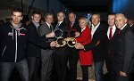 (c) 2014 - Olympiazentrum Klagenfurt, Erffnung. - Bild zeigt: Markus Salcher, Thomas Morgenstern, Landeshauptmann Peter Kaiser (Kaernten), Prsident Karl Stoss, Generalsekretr Peter Mennel (OC), Vizebrgermeisterin Marie Luise Mathiaschitz, Fritz Strobl, Karl Schnabl und Sportstadtrat Jrgen Pfeiler. pressefotos, sportfoto, sportfotos, krnten, kaernten, pressefoto, oskar, hher, wolfgang, jannach, sport, wirtschaft, kultur, politik, innenpolitik, auenpolitik, lokal, chronik, fotos, fotografie, fotographie, canon, eos, 1d, mark IV, mark 4, fotopool, powerpixx, hherfoto, hoeherfoto, klagenfurt, villach, wolfsberg, spittal, feldkirchen, vlkermarkt, voelkermarkt, lienz, osttirol, hermagor, archiv, fotoarchiv, photo, photoarchiv, kleine, zeitung, kleinzeitung, ktz, krntner tages zeitung, krntner woche, krntner, woche, kronen zeitung, krone, kronen, zeitung, sportfotographie, sportfotografie, kurier, krntner monat, monatsmagazin, tageszeitung, wochenzeitung, gratiszeitung, fuball, fussball, eishockey, icehockey, tennis, basketball, handball, volleyball, beachvolleyball, schi, ski, ski alpin, ski nordisch, schi nordisch, nordisch, langlaufen, schispringen, skispringen, biathlon