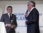 (c) 2014 - Olympiazentrum Klagenfurt, Erffnung. - Bild zeigt: Landeshauptmann Peter Kaiser (Kaernten) und Moderator Gustav Rainer. pressefotos, sportfoto, sportfotos, krnten, kaernten, pressefoto, oskar, hher, wolfgang, jannach, sport, wirtschaft, kultur, politik, innenpolitik, auenpolitik, lokal, chronik, fotos, fotografie, fotographie, canon, eos, 1d, mark IV, mark 4, fotopool, powerpixx, hherfoto, hoeherfoto, klagenfurt, villach, wolfsberg, spittal, feldkirchen, vlkermarkt, voelkermarkt, lienz, osttirol, hermagor, archiv, fotoarchiv, photo, photoarchiv, kleine, zeitung, kleinzeitung, ktz, krntner tages zeitung, krntner woche, krntner, woche, kronen zeitung, krone, kronen, zeitung, sportfotographie, sportfotografie, kurier, krntner monat, monatsmagazin, tageszeitung, wochenzeitung, gratiszeitung, fuball, fussball, eishockey, icehockey, tennis, basketball, handball, volleyball, beachvolleyball, schi, ski, ski alpin, ski nordisch, schi nordisch, nordisch, langlaufen, schispringen, skispringen, biathlon