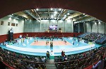 (c) 2014 - Sportpark Klagenfurt, Volleyball Champions League, Aich/Dob gegen Olympiacos Piraeus. - Bild zeigt: die Volleyballhalle im Sportpark. pressefotos, sportfoto, sportfotos, krnten, kaernten, pressefoto, oskar, hher, wolfgang, jannach, sport, wirtschaft, kultur, politik, innenpolitik, auenpolitik, lokal, chronik, fotos, fotografie, fotographie, canon, eos, 1d, mark IV, mark 4, fotopool, powerpixx, hherfoto, hoeherfoto, klagenfurt, villach, wolfsberg, spittal, feldkirchen, vlkermarkt, voelkermarkt, lienz, osttirol, hermagor, archiv, fotoarchiv, photo, photoarchiv, kleine, zeitung, kleinzeitung, ktz, krntner tages zeitung, krntner woche, krntner, woche, kronen zeitung, krone, kronen, zeitung, sportfotographie, sportfotografie, kurier, krntner monat, monatsmagazin, tageszeitung, wochenzeitung, gratiszeitung, fuball, fussball, eishockey, icehockey, tennis, basketball, handball, volleyball, beachvolleyball, schi, ski, ski alpin, ski nordisch, schi nordisch, nordisch, langlaufen, schispringen, skispringen, biathlon