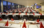 (c) 2014 - Sportpark Klagenfurt, Weihnachtsfeier Stadtwerke Klagenfurt. - Bild zeigt: den VIP-Raum dekoriert fr die Weihnachtsfeier. pressefotos, sportfoto, sportfotos, krnten, kaernten, pressefoto, oskar, hher, wolfgang, jannach, sport, wirtschaft, kultur, politik, innenpolitik, auenpolitik, lokal, chronik, fotos, fotografie, fotographie, canon, eos, 1d, mark IV, mark 4, fotopool, powerpixx, hherfoto, hoeherfoto, klagenfurt, villach, wolfsberg, spittal, feldkirchen, vlkermarkt, voelkermarkt, lienz, osttirol, hermagor, archiv, fotoarchiv, photo, photoarchiv, kleine, zeitung, kleinzeitung, ktz, krntner tages zeitung, krntner woche, krntner, woche, kronen zeitung, krone, kronen, zeitung, sportfotographie, sportfotografie, kurier, krntner monat, monatsmagazin, tageszeitung, wochenzeitung, gratiszeitung, fuball, fussball, eishockey, icehockey, tennis, basketball, handball, volleyball, beachvolleyball, schi, ski, ski alpin, ski nordisch, schi nordisch, nordisch, langlaufen, schispringen, skispringen, biathlon