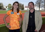 (c) 2015 - Sportpark Klagenfurt, Portraitshooting Sara Vilic. - Bild zeigt: Triathletin Sara Vilic und Geschftsfhrer Gert Unterkfler (Sportpark). pressefotos, sportfoto, sportfotos, krnten, kaernten, pressefoto, oskar, hher, wolfgang, jannach, sport, wirtschaft, kultur, politik, innenpolitik, auenpolitik, lokal, chronik, fotos, fotografie, fotographie, canon, eos, 1d, mark IV, mark 4, fotopool, powerpixx, hherfoto, hoeherfoto, klagenfurt, villach, wolfsberg, spittal, feldkirchen, vlkermarkt, voelkermarkt, lienz, osttirol, hermagor, archiv, fotoarchiv, photo, photoarchiv, kleine, zeitung, kleinzeitung, ktz, krntner tages zeitung, krntner woche, krntner, woche, kronen zeitung, krone, kronen, zeitung, sportfotographie, sportfotografie, kurier, krntner monat, monatsmagazin, tageszeitung, wochenzeitung, gratiszeitung, fuball, fussball, eishockey, icehockey, tennis, basketball, handball, volleyball, beachvolleyball, schi, ski, ski alpin, ski nordisch, schi nordisch, nordisch, langlaufen, schispringen, skispringen, biathlon