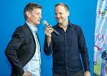 (c) 2016 - Sportpark Klagenfurt, Fitnessraum Wrthersee, Erffnung. - Bild zeigt: Sportdirektor Arno Arthofer und Moderator Christian Rosenzopf. pressefotos, sportfoto, sportfotos, krnten, kaernten, pressefoto, oskar, hher, wolfgang, jannach, sport, wirtschaft, kultur, politik, innenpolitik, auenpolitik, lokal, chronik, fotos, fotografie, fotographie, canon, eos, 1d, mark IV, mark 4, fotopool, powerpixx, hherfoto, hoeherfoto, klagenfurt, villach, wolfsberg, spittal, feldkirchen, vlkermarkt, voelkermarkt, lienz, osttirol, hermagor, archiv, fotoarchiv, photo, photoarchiv, kleine, zeitung, kleinzeitung, ktz, krntner tages zeitung, krntner woche, krntner, woche, kronen zeitung, krone, kronen, zeitung, sportfotographie, sportfotografie, kurier, krntner monat, monatsmagazin, tageszeitung, wochenzeitung, gratiszeitung, fuball, fussball, eishockey, icehockey, tennis, basketball, handball, volleyball, beachvolleyball, schi, ski, ski alpin, ski nordisch, schi nordisch, nordisch, langlaufen, schispringen, skispringen, biathlon