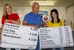 (c) 2015 - Sportpark Klagenfurt, Fuballturnier U16, sterreich gegen Brasilien. - Bild zeigt:zwei Hostessen und Brgermeister Walter Hartlieb (Hermagor). pressefotos, sportfoto, sportfotos, krnten, kaernten, pressefoto, oskar, hher, wolfgang, jannach, sport, wirtschaft, kultur, politik, innenpolitik, auenpolitik, lokal, chronik, fotos, fotografie, fotographie, canon, eos, 1d, mark IV, mark 4, fotopool, powerpixx, hherfoto, hoeherfoto, klagenfurt, villach, wolfsberg, spittal, feldkirchen, vlkermarkt, voelkermarkt, lienz, osttirol, hermagor, archiv, fotoarchiv, photo, photoarchiv, kleine, zeitung, kleinzeitung, ktz, krntner tages zeitung, krntner woche, krntner, woche, kronen zeitung, krone, kronen, zeitung, sportfotographie, sportfotografie, kurier, krntner monat, monatsmagazin, tageszeitung, wochenzeitung, gratiszeitung, fuball, fussball, eishockey, icehockey, tennis, basketball, handball, volleyball, beachvolleyball, schi, ski, ski alpin, ski nordisch, schi nordisch, nordisch, langlaufen, schispringen, skispringen, biathlon