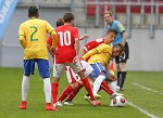 (c) 2015 - Turnier der Nationen, Auftaktspiel sterreich U16 gegen Brasilien U16.  - Bild zeigt: eine Spielszene. pressefotos, sportfoto, sportfotos, krnten, kaernten, pressefoto, oskar, hher, wolfgang, jannach, sport, wirtschaft, kultur, politik, innenpolitik, auenpolitik, lokal, chronik, fotos, fotografie, fotographie, canon, eos, 1d, mark IV, mark 4, fotopool, powerpixx, hherfoto, hoeherfoto, klagenfurt, villach, wolfsberg, spittal, feldkirchen, vlkermarkt, voelkermarkt, lienz, osttirol, hermagor, archiv, fotoarchiv, photo, photoarchiv, kleine, zeitung, kleinzeitung, ktz, krntner tages zeitung, krntner woche, krntner, woche, kronen zeitung, krone, kronen, zeitung, sportfotographie, sportfotografie, kurier, krntner monat, monatsmagazin, tageszeitung, wochenzeitung, gratiszeitung, fuball, fussball, eishockey, icehockey, tennis, basketball, handball, volleyball, beachvolleyball, schi, ski, ski alpin, ski nordisch, schi nordisch, nordisch, langlaufen, schispringen, skispringen, biathlon