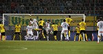 (c) 2015 - Sportpark Klagenfurt, Fuball-Euroleague Qualifikation, 3. Runde, WAC gegen Dortmund. - Bild zeigt: eine Szene vor dem Tor von Dirtmund. pressefotos, sportfoto, sportfotos, krnten, kaernten, pressefoto, oskar, hher, wolfgang, jannach, sport, wirtschaft, kultur, politik, innenpolitik, auenpolitik, lokal, chronik, fotos, fotografie, fotographie, canon, eos, 1d, mark IV, mark 4, fotopool, powerpixx, hherfoto, hoeherfoto, klagenfurt, villach, wolfsberg, spittal, feldkirchen, vlkermarkt, voelkermarkt, lienz, osttirol, hermagor, archiv, fotoarchiv, photo, photoarchiv, kleine, zeitung, kleinzeitung, ktz, krntner tages zeitung, krntner woche, krntner, woche, kronen zeitung, krone, kronen, zeitung, sportfotographie, sportfotografie, kurier, krntner monat, monatsmagazin, tageszeitung, wochenzeitung, gratiszeitung, fuball, fussball, eishockey, icehockey, tennis, basketball, handball, volleyball, beachvolleyball, schi, ski, ski alpin, ski nordisch, schi nordisch, nordisch, langlaufen, schispringen, skispringen, biathlon