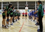 Handball, WHA, SG Witasek Krnten vs MGA Fivers. Bild zeigt Begrssung der Mannschaften. pressefotos, sportfoto, sportfotos, krnten, kaernten, pressefoto, oskar, hher, wolfgang, jannach, sport, wirtschaft, kultur, politik, innenpolitik, auenpolitik, lokal, chronik, fotos, fotografie, fotographie, canon, eos, 1d, mark IV, mark 4, fotopool, powerpixx, hherfoto, hoeherfoto, klagenfurt, villach, wolfsberg, spittal, feldkirchen, vlkermarkt, voelkermarkt, lienz, osttirol, hermagor, archiv, fotoarchiv, photo, photoarchiv, kleine, zeitung, kleinzeitung, ktz, krntner tages zeitung, krntner woche, krntner, woche, kronen zeitung, krone, kronen, zeitung, sportfotographie, sportfotografie, kurier, krntner monat, monatsmagazin, tageszeitung, wochenzeitung, gratiszeitung, fuball, fussball, eishockey, icehockey, tennis, basketball, handball, volleyball, beachvolleyball, schi, ski, ski alpin, ski nordisch, schi nordisch, nordisch, langlaufen, schispringen, skispringen, biathlon