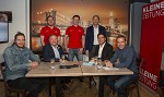 (c) 2019 - Kleine Zeitung, Eiskalt, Talkrunde - Bild zeigt: Rene Swette, Christian Feichtinger, Manuel Geier, Marco Richter, Gerald Rauchenwald, Martin Quendler und Joschi Peharz.